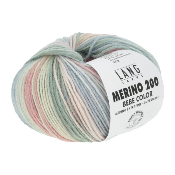 Lang Yarns Merino 200 Bebe Color